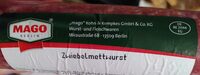 Zwiebelmettwurst