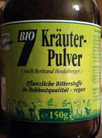 BIO 7 Kräuter-Pulver (nach Bertrand Heidelberger)