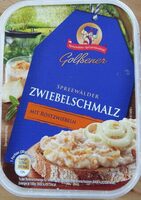 EDEKA Golßener Spreewälder Zwiebelschmalz mit Röstzwiebeln 200g 1.89€ 1kg 9.45€