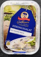 Heringssalat mit Weisser Beete
