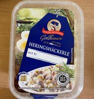 Heringshäckerle mit Ei