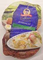 Eiersalat mit Gurke