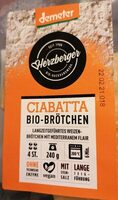 Ciabatta Bio-Brötchen