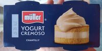 Yogurt cremoso chantilly