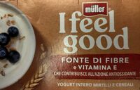 I feel good Yogurt intero mirtilli e cereali