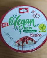 Vegan Reis Kirsche