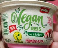 Vegan Reis auf Kokosbasis Himbeere