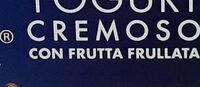 Yogurt cremoso frutta frullata