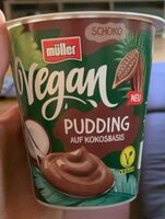Vegan Pudding auf Kokos Basis Schoko