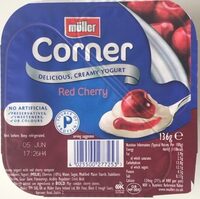 Red Cherry deliciously creamy yogurt