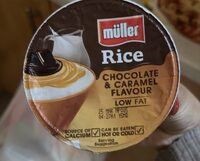 Chocolate & hazelnut rice pudding