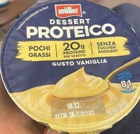 Dessert proteico gusto vaniglia
