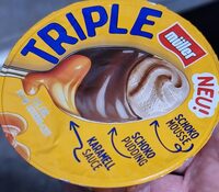 Triple Karamell - Schokomousse, Schokopudding, Karamellsauce