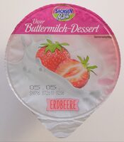 Unser Buttermilch-Dessert Erdbeere