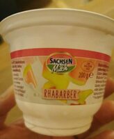 Unser buttermilchdessert rhabarber