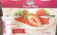 Unsere minis jogurt Erdbeer