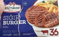 Siğir burger kefta