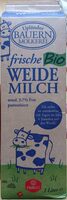 Frische Bio Weide Milch