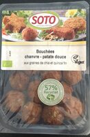 Bouchées chanvre - patate douce