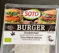 Burger Chou frisé et Chanvre