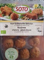 Bouchées chanvre patates douces