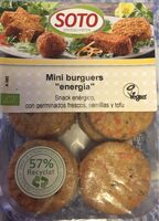 Mini burguers "energía"