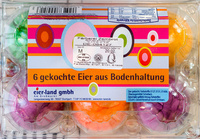 Eier hart gekocht