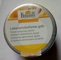 Lebensmittelfarbe gelb