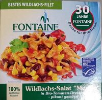 Wildlachs-Salat