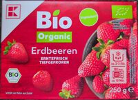 Erdbeeren Bio Organic tiefgefroren