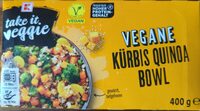 Vegane Kürbis Quinoa Bowl