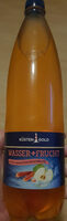 Küstengold Wasser + Frucht Apfel-Rhabarbergeschmack
