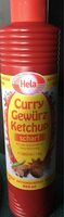 Curry Gewürz Ketchup, Scharf