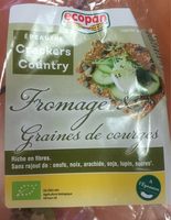 Crackers Country Fromage & Graines de courges
