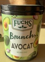 Brunch avocat mélange épicé