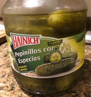 Pepinillos con especias