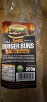 Burger Buns With Sesame
