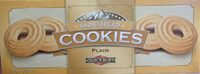 Shortbread cookies plain