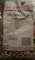 Mühle Müsli ohne Sultaninen