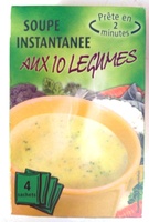 Soupe Instantanée aux 10 Légumes