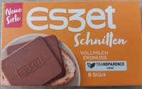 Eszet Schnitten Vollmilch Erdnuss