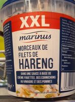 Morceaux de filet de hareng
