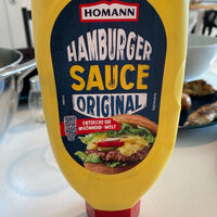 Soße = 4x HamburgerSauce / 4x HotDogSauce
