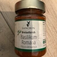 Brotaufstrich Basilikum Romana