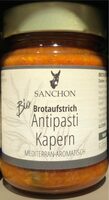 Brotaufstrich Antipasti Kapern