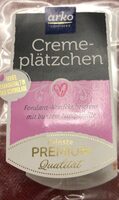 Süßes Cremeplätzchen