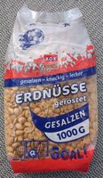 Erdnüsse geröstet gesalzen