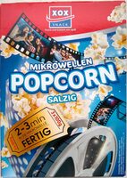 Mikrowellen Popcorn Salzig