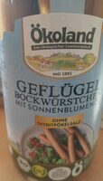 Geflügel Bockwürstchen mit Sonnenblumenöl