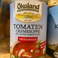 Tomatencremesuppe Dose